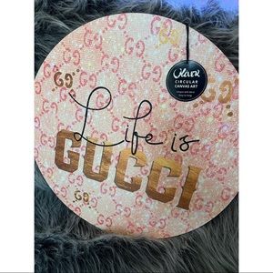 COPY - Oliver Gal Canvas Wall Decor Pink designer luxury